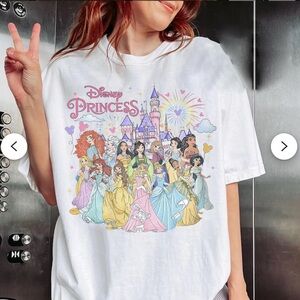 Disney Princess White  T-Shirt
